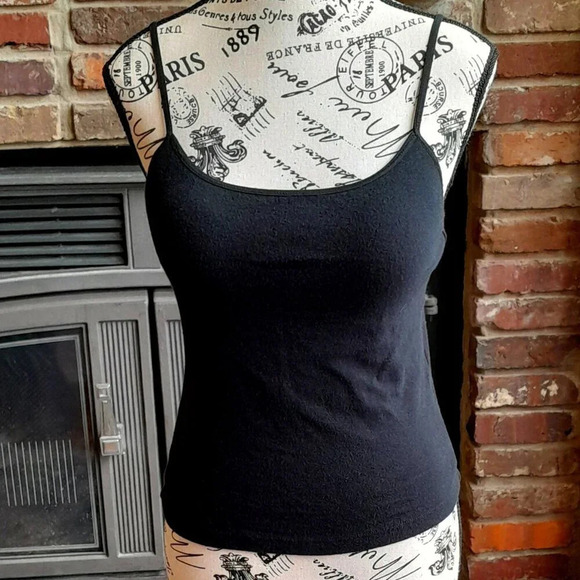 One Step Up Black Smooth Tank with Support - Picture 1 of 5